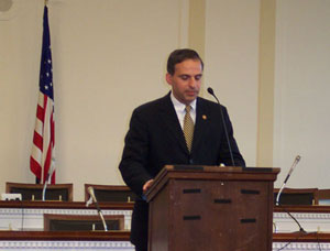 Rep. Michael Arcuri addressed NBFAA members at 'The NBFAA Day on Capitol Hill'. Arcuri introduced a bill called the Long Term Care Life Safety Act which would help fund fire alarm detection system retrofits in existing nursing homes and hospice facilities