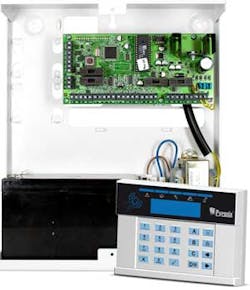 The Pyronix PCX-10 control panel The Pyronix PCX-10 control panel