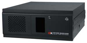 Pelco's new DX8100 series DVRs for recording commercial-grade video surveillance.