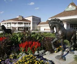The Saratoga Gaming &amp; Raceway facility located in Saratoga Springs, N.Y., which recently implemented Morse Watchmans&apos; PowerCheck Guard Tour and KeyWatcher Key Control systems.