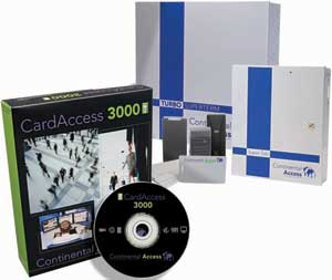 Continental Access' new access control software CardAccess v.2.6 The new software includes improved installation and update features.