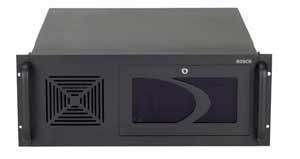 New storage units like this Bosch DiBos unit allow for storgage of both analog camera video data and network camera video. Researcher Mark Kirstein says hybrid units will likely see a great deal of growth as the storage industry migrates toward network ca