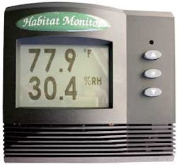 CMT recently unveiled the Habitat Monitor, a temperature and humidity monitor with humidistatic and thermostatic control capabilities. It is ideal for any controlled climate environment where temperature and humidity ranges must be preserved to prevent da