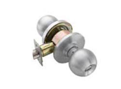 With the push button W501 function, a button on the inside locks the outside lever until the unit is unlocked by a key or by rotating the inside lever. Closing the door releases the push button and unlocks the door. The inside lever is always free. With the push button W501 function, a button on the inside locks the outside lever until the unit is unlocked by a key or by rotating the inside lever. Closing the door releases the push button and unlocks the door. The inside lever is always free.