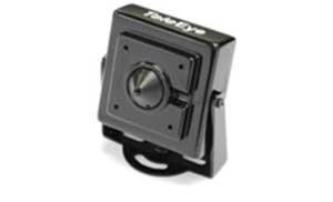 The SF031, seen here, along with the SF037 and SF039 Ultra hi-resolution Wide Dynamic camera are all part of TeleEye&Acirc;&rsquo;s new line of pinhole cameras.The three models come with 3.7mm pinhole lens and 66o view angle.