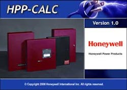 The new HPP-CALC is a free voltage evaluation software program from Honeywell Power Products that gives fire alarm system designers the ability to determine the voltage parameters of a fire alarmÂ’s circuit using an interactive tool rather than paper and The new HPP-CALC is a free voltage evaluation software program from Honeywell Power Products that gives fire alarm system designers the ability to determine the voltage parameters of a fire alarmÂ’s circuit using an interactive tool rather than paper and