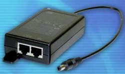 The POE21-120F splitter from Phihong provides 12V at 1.75A for powering heaters or illuminators and that can also forward IEEE802.3 at or af power and data to video surveillance cameras.