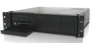 The EB5000 series offers both an eight channel solution, the EB5208DVD, seen here, and a 16 channel solution, the EB5416DVD Pro.