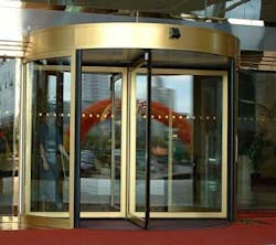Besam offers revolving door systems with one-way access control (RD4A-1) in 3- or 4-wing models and two-way access control model (RD4A-2) in a 4-wing model. The doors can be ordered in several different configurations to be tailored to your needs.