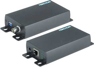 The IP02 and IP03 IP extenders from FORESIGHT are designed to extend any TCP/IP devices for long range transmission up to 1.2 km over existing coaxial or cost effective CAT5 cable. They are completely transparent to protocols, codes, and applications ensu