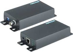 The IP02 and IP03 IP extenders from FORESIGHT are designed to extend any TCP/IP devices for long range transmission up to 1.2 km over existing coaxial or cost effective CAT5 cable. They are completely transparent to protocols, codes, and applications ensu