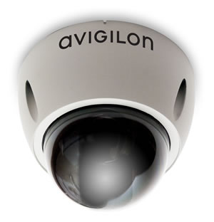 Avigilon's megapixel dome with integrated IR