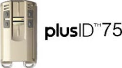 Customers now can order pre-loaded HID credentials on their plusID units, including the plusID 60, the plusID 75 (pictured) and the plusID 90. Customers now can order pre-loaded HID credentials on their plusID units, including the plusID 60, the plusID 75 (pictured) and the plusID 90.