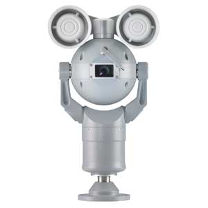 The new MIC400 Public Address camera from Bosch Security Systems incorporates twin 100 dB speakers that offer directional one-way voice communication. This feature allows for annunciation and crowd notification.