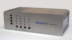 The new 2444 HD SDI matrix routing switcher from Sensoray allows for remote capability and simple front panel operation. The new 2444 HD SDI matrix routing switcher from Sensoray allows for remote capability and simple front panel operation.