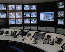 One of the three control rooms used in Penang Integrated Public Safety System. One of the three control rooms used in Penang Integrated Public Safety System.