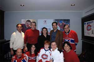 (bottom row l-r) An Le Quang, Tried Distributors; Catherine-Alexandra Gregoire; Alan Forman and son Andrei, Kirby Han, Altronix. (top row l-r) Vince Galdi, LRG Marketing Communications; Pierre Gregoire, PLG Security: Karina Dourtre, Tried Distributors; R