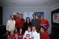 (bottom row l-r) An Le Quang, Tried Distributors; Catherine-Alexandra Gregoire; Alan Forman and son Andrei, Kirby Han, Altronix. (top row l-r) Vince Galdi, LRG Marketing Communications; Pierre Gregoire, PLG Security: Karina Dourtre, Tried Distributors; R (bottom row l-r) An Le Quang, Tried Distributors; Catherine-Alexandra Gregoire; Alan Forman and son Andrei, Kirby Han, Altronix. (top row l-r) Vince Galdi, LRG Marketing Communications; Pierre Gregoire, PLG Security: Karina Dourtre, Tried Distributors; R