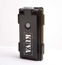 Intergis' Kuva GPS tracking device. Intergis' Kuva GPS tracking device.