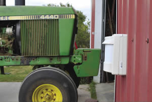 Wireless detectiion technology, such as this unit from Honeywell, is increasingly robust and stable.