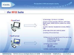 ISLOG’S R.F.I.D. Suite is one of the solutions available in today’s growing market of contactless smart card technologies. ISLOG’S R.F.I.D. Suite is one of the solutions available in today’s growing market of contactless smart card technologies.