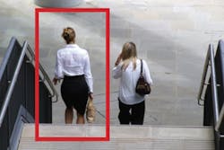 Pixel images from the camera’s image sensor are examined for patterns in real time, and resulting conclusions are reported using graphical displays, such as drawing a box around a violation occurrence. Pixel images from the camera’s image sensor are examined for patterns in real time, and resulting conclusions are reported using graphical displays, such as drawing a box around a violation occurrence.