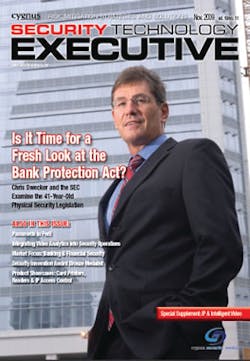 Chris Swecker and the Security Executive Council discuss the Bank Protection Act in the November issue of Security Technology Executive