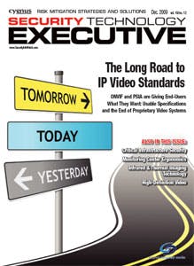 Bosch&rsquo;s Bob Banerjee and Gerard Otterspeer discuss what&rsquo;s in store for video standards in the December issue of Security Technology Executive.