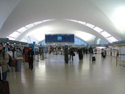 Tech Electronics installed a networked Notifier addressable fire alarm system at the Lambert-St. Louis International Airport. Tech Electronics installed a networked Notifier addressable fire alarm system at the Lambert-St. Louis International Airport.
