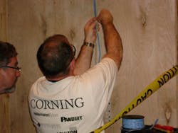 Installers competed for prizes based on their wiring and other skills at the BICSI Winter Conference in January in Orlando. Installers competed for prizes based on their wiring and other skills at the BICSI Winter Conference in January in Orlando.