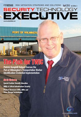 A look at the implementation of the TWIC program at the Port of Wilmington is featured in the April issue of STE.