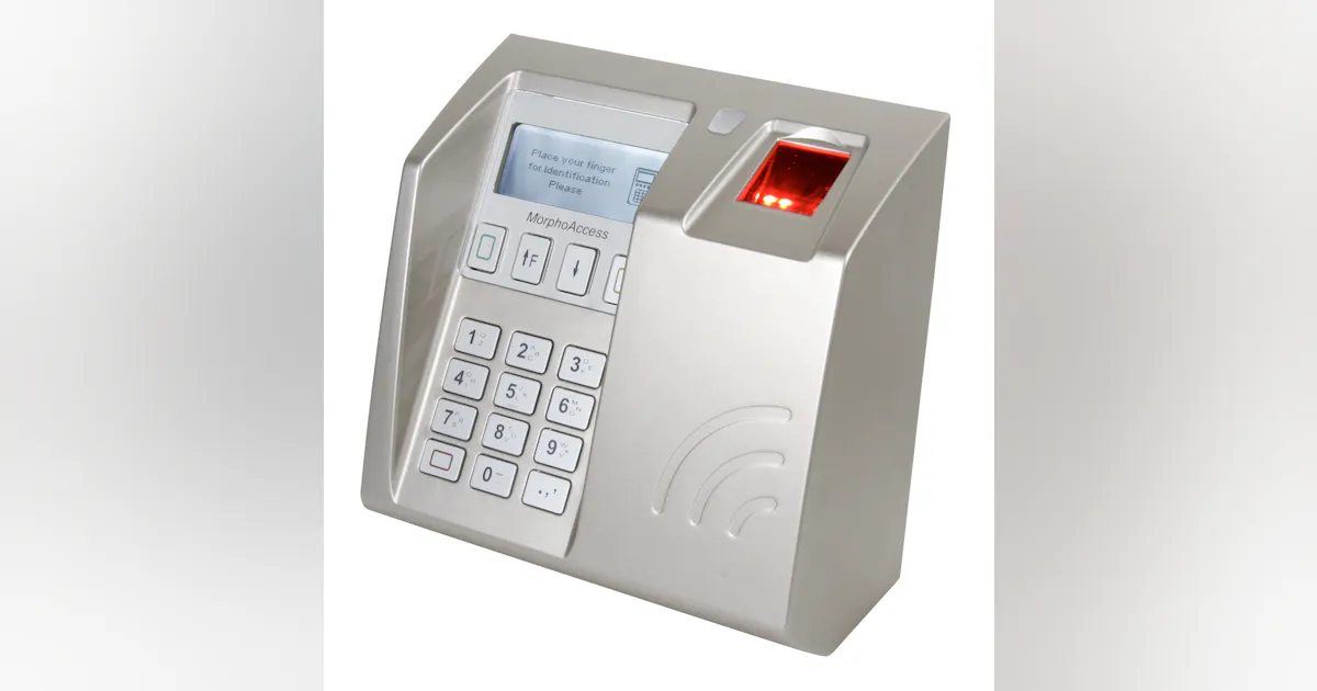 MorphoAccess 500+ Fingerprint Reader | Security Info Watch