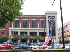 The Cobb County Courthouse in Marietta, Ga., is under the watchful eye of an IP video system.