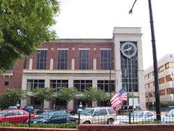 The Cobb County Courthouse in Marietta, Ga., is under the watchful eye of an IP video system.
