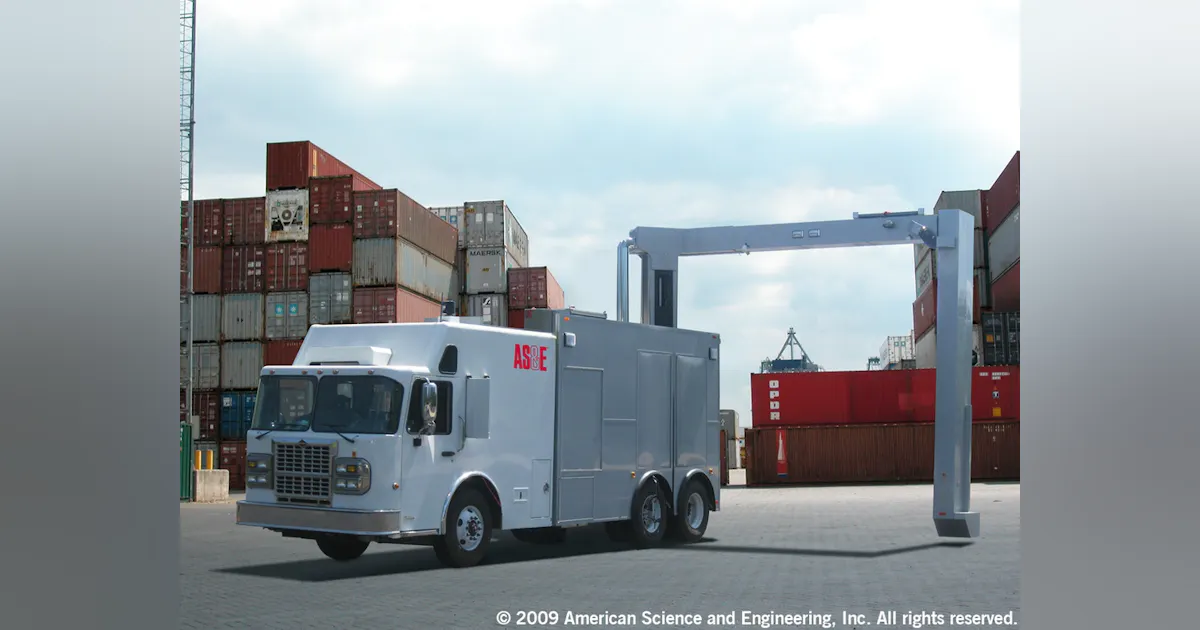 Mobile Inspection System MobileSearch High-Energy (HE) cargo and vehicle inspection system ...