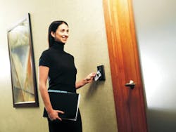 Wireless access control represents cost savings and greater application flexibility.