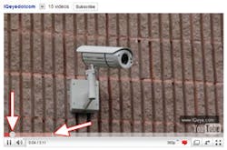 The round marker shows what you are currently viewing and the translucent red bar shows what H.264 video has already transpired and is being buffered and processed in order for you to be able to view it. The round marker shows what you are currently viewing and the translucent red bar shows what H.264 video has already transpired and is being buffered and processed in order for you to be able to view it.