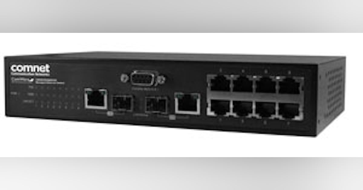CWGE2FE8MSPoE 8-port Ethernet switch | Security Info Watch