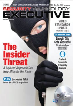 Security experts discuss mitigating risks posed by insider threats in the Nov/Dec issue of Security Technology Executive. Security experts discuss mitigating risks posed by insider threats in the Nov/Dec issue of Security Technology Executive.