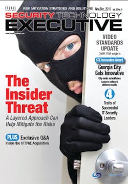 Security experts discuss mitigating risks posed by insider threats in the Nov/Dec issue of Security Technology Executive.