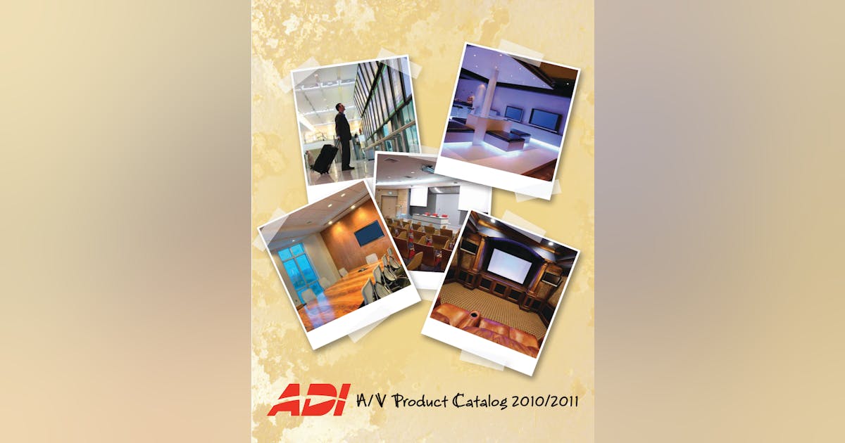 A/V Product Catalog SecurityInfoWatch