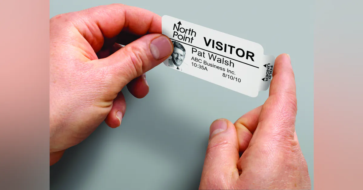 Thermal Expiring Visitor Badge | Security Info Watch