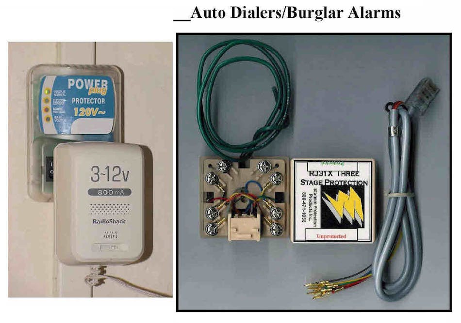 Autodialersburglar Alarms