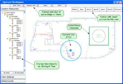 A screenshot from IPVideo Corporation's new C3 Fusion PSIM solution. A screenshot from IPVideo Corporation's new C3 Fusion PSIM solution.