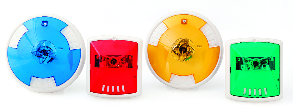 Wheelock Exceder colored lens strobes Security Info Watch