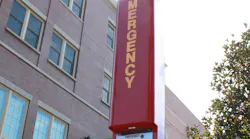 The Talk-a-Phone emergency towers at Florida State are custom painted in garnet with gold lettering.