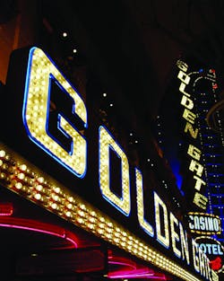The historic Golden Gate Casino in downtown Las Vegas has established a complete HD gaming floor with the help of IndigoVision. The historic Golden Gate Casino in downtown Las Vegas has established a complete HD gaming floor with the help of IndigoVision.