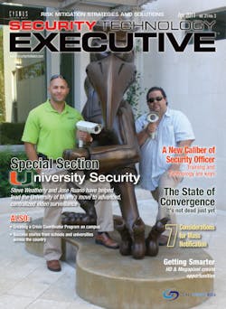 Steve Weatherly and Jose Ruano have helped lead the University of Miami’s move to advanced, centralized video surveillance Steve Weatherly and Jose Ruano have helped lead the University of Miami’s move to advanced, centralized video surveillance