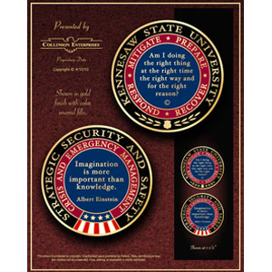 Once all training is completed, the Crisis Coordinator receives a certificate and a Challenge Coin signifying the membership in the elite group of Immediate Responders.