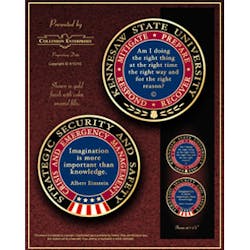 Once all training is completed, the Crisis Coordinator receives a certificate and a Challenge Coin signifying the membership in the elite group of Immediate Responders. Once all training is completed, the Crisis Coordinator receives a certificate and a Challenge Coin signifying the membership in the elite group of Immediate Responders.